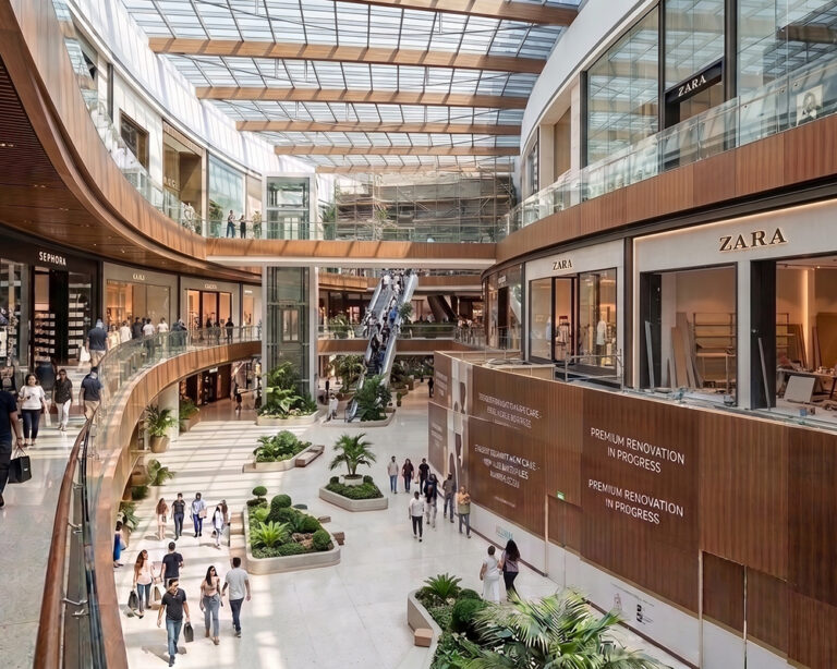 vacant retail unit showing empty storefront — vacant retail unit cost impact