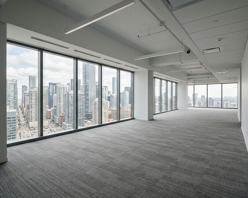 Vacant unit in a office building